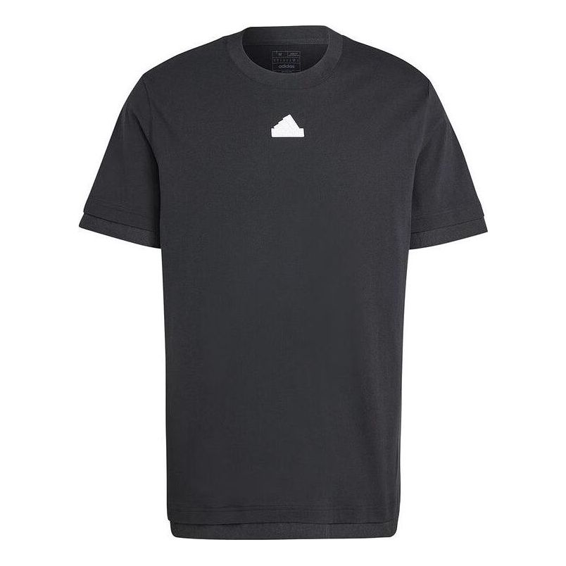 adidas Premium Essentials T-Shirt Asia Sizing 'Black' IN3711
