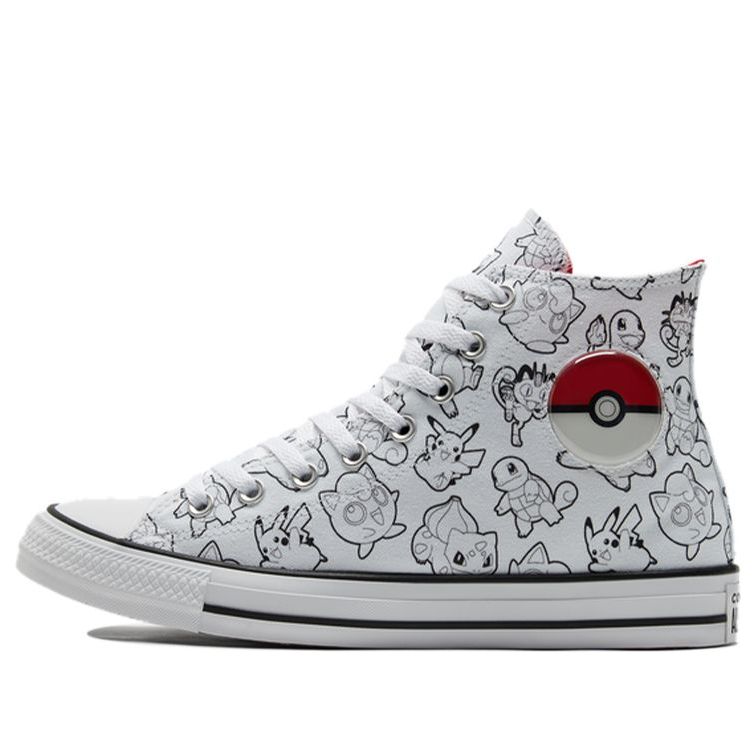Converse x Pokemon Chuck Taylor All Star High 'Poke Ball' A01651C