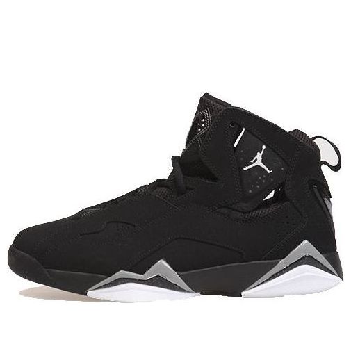 (GS) Air Jordan True Flight 'Black Metallic Gold' 343795-010