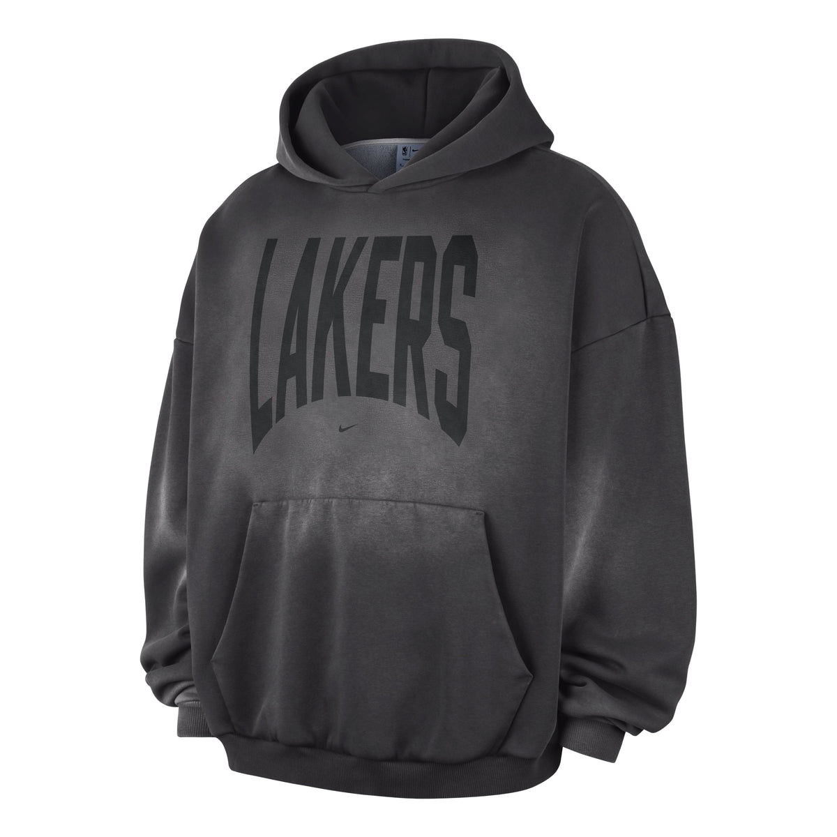 Nike Los Angeles Lakers Standard Issue Therma-FIT Fleece Hoodie 'Dark Charcoal White' II6016-099 - Nike Professional Edition