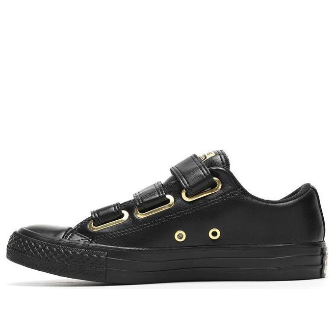 (WMNS) Converse Chuck Taylor All Star Ctas 3V OX 'Black Gold' 559906C