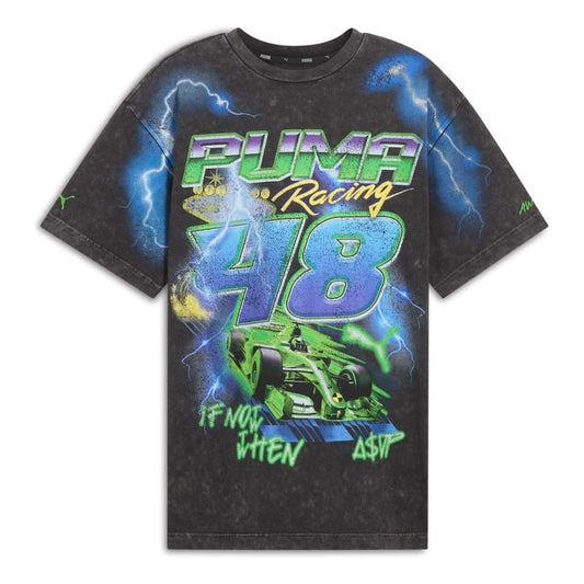 PUMA x A$AP ROCKY Bolt T-shirt 'Washed Black' 632010-01
