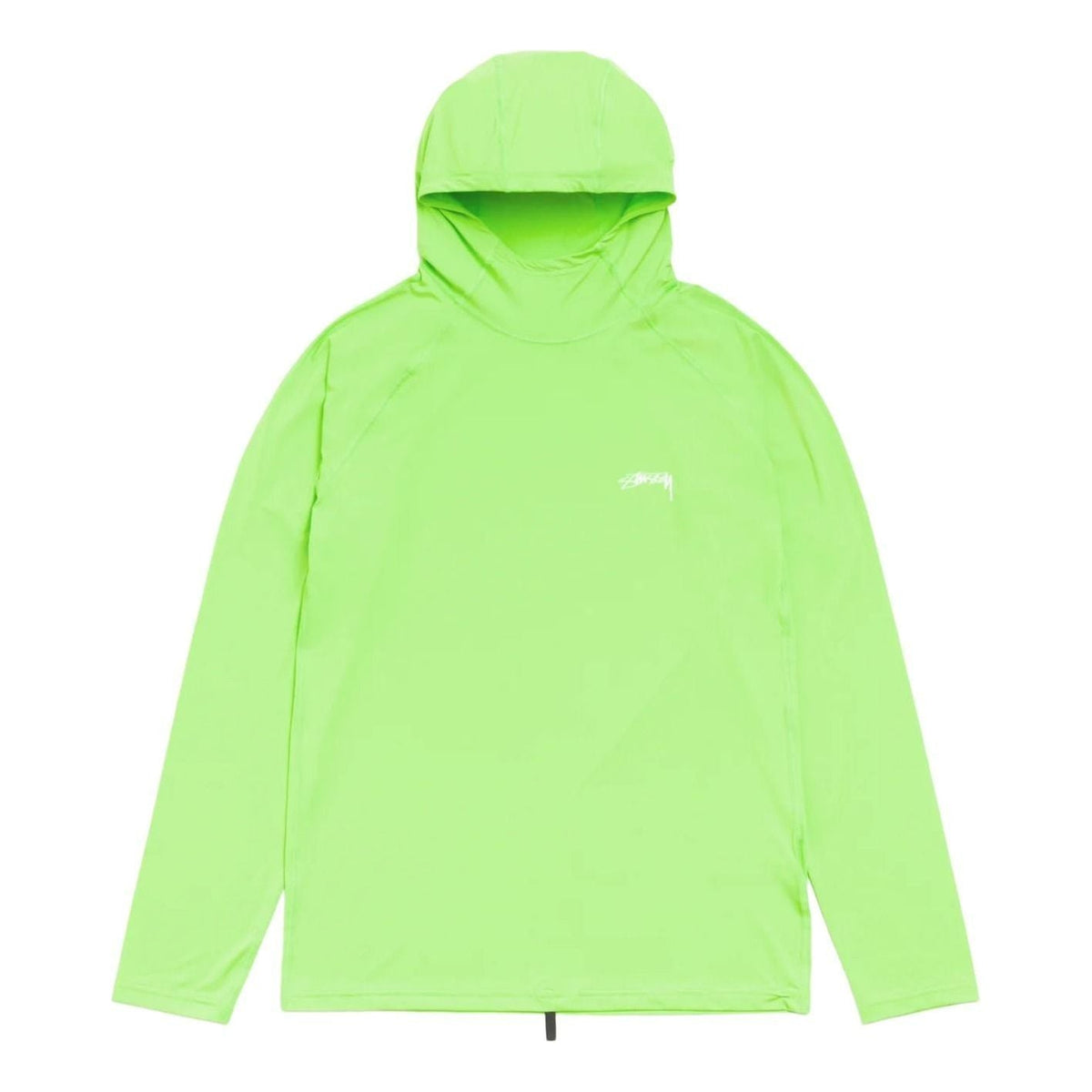 Stussy Hooded Rash Guard 'Lime' 1140394-LIME