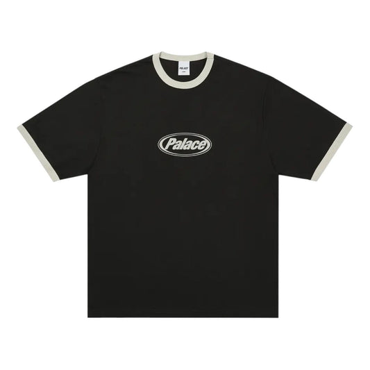 Palace Elipse Ringer T-Shirt 'Black' P29ES025