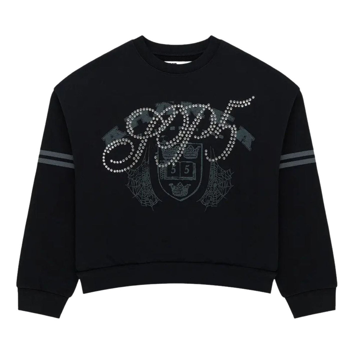 Sp5der Aranea Crewneck 'Black' ST039SS26BLK