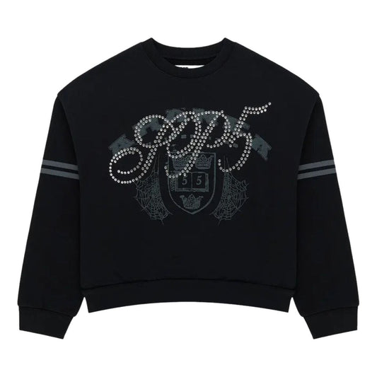 Sp5der Aranea Crewneck 'Black' ST039SS26BLK