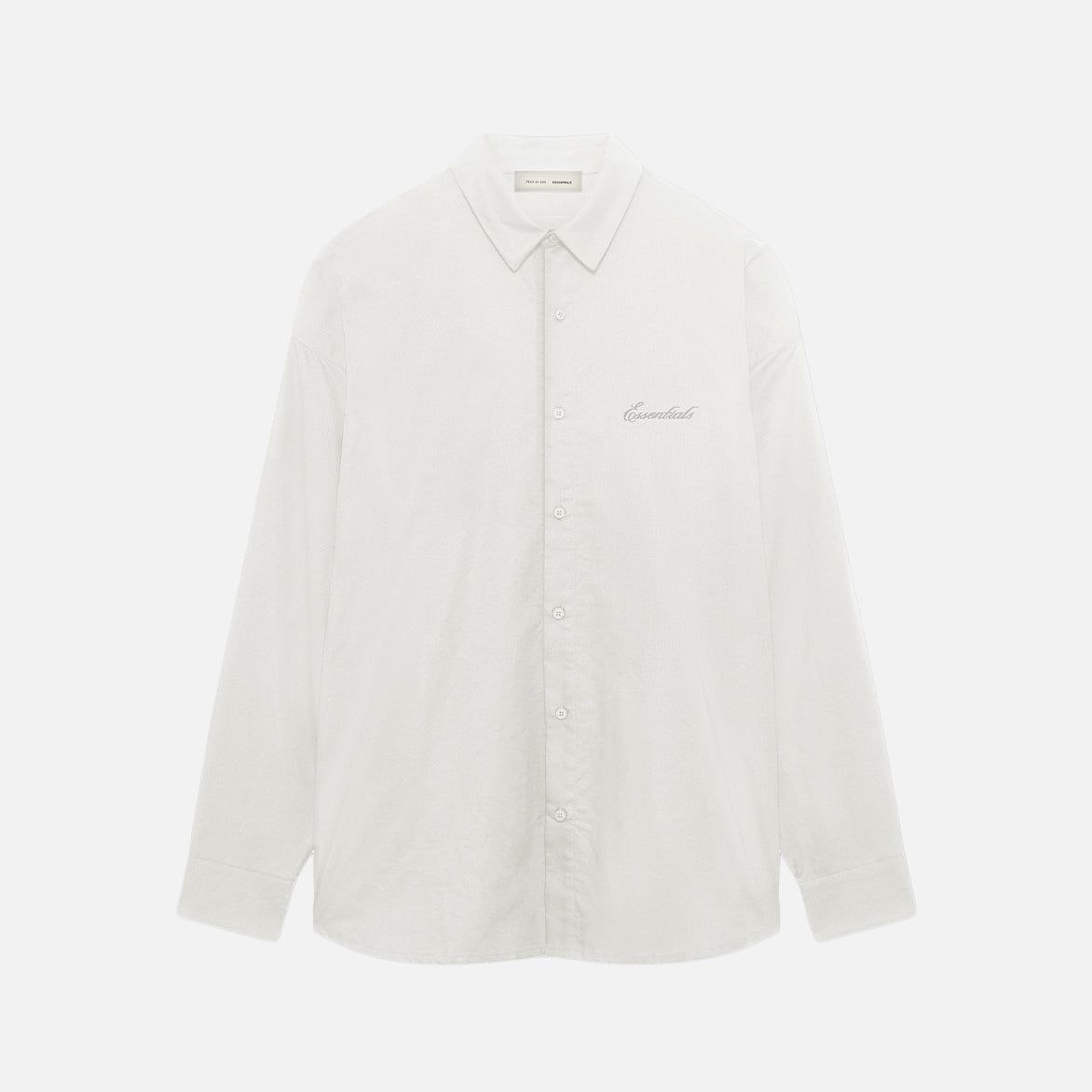 SIGNATURE BUTTON UP SHIRT - IVORY