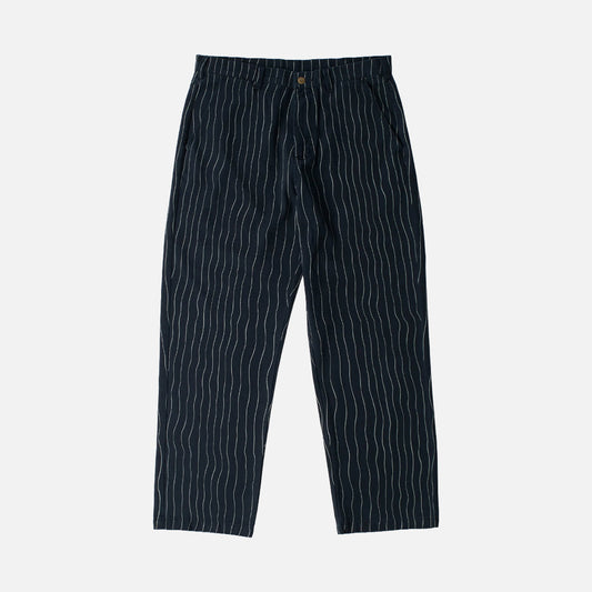 MEANDERING PANTS - NAVY BLUE