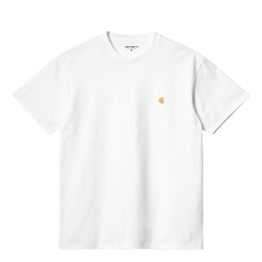 S/s Chase T-shirt White / Gold