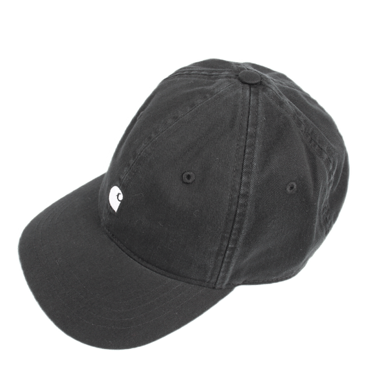 Madison Logo Cap Cotton Twill Black / White