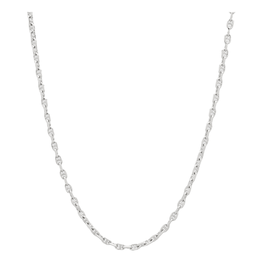 Cable Chain  925 Sterling Silver - 20,5 Inc