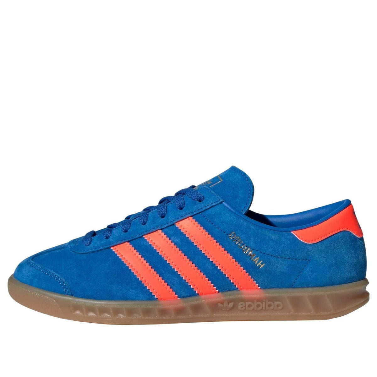 (WMNS) adidas Hamburg 'Blue Bird Solar Orange' IH5471