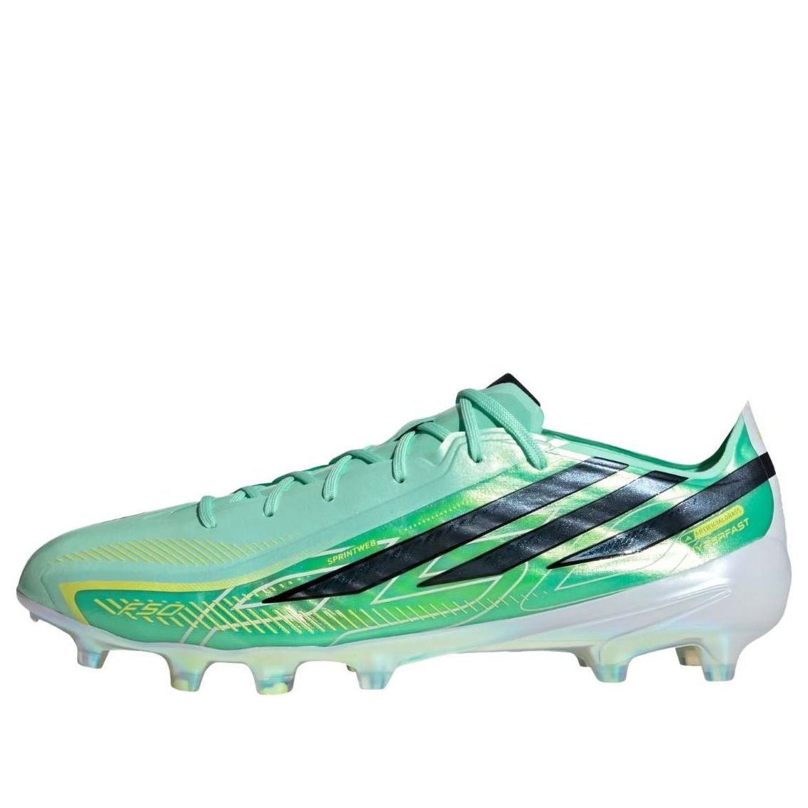 adidas F50 Hyperfast Elite AG 'Pulse Mint Solar Lemon' IH7204 - adidas Professional Edition