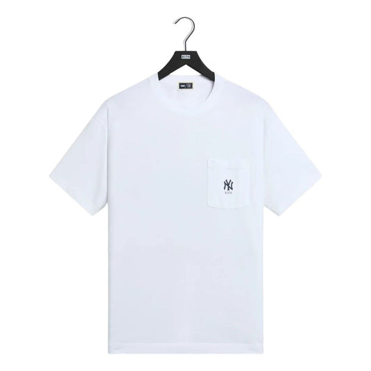 KITH For The New York Yankees Crest Pocket T-Shirt 'White' KHMG030088-101 - KITH Professional Edition
