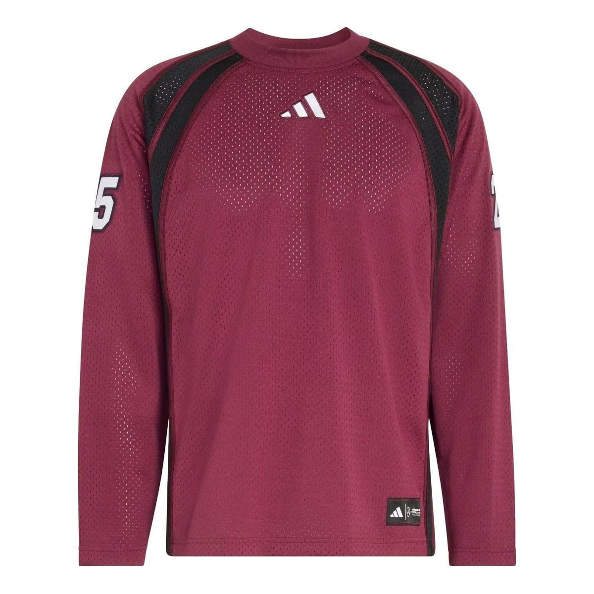 adidas x Mercedes - AMG Petronas Formula One Team Las Vegas LongSleeve T-Shirt 'Victory Crimson Black' KG4795