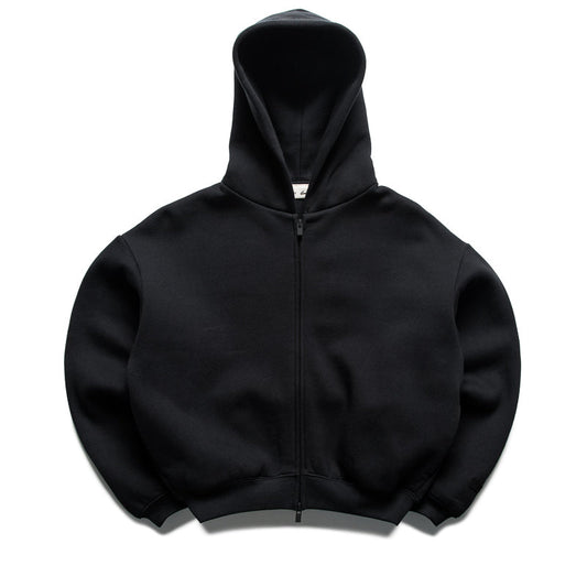 Kids Fear Of God Essentials Classic Full Zip Hoodie - Vintage Black