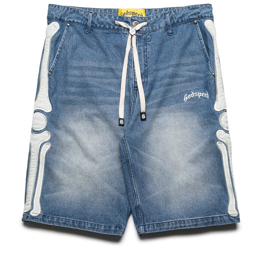 Godspeed New York Femur Denim Shorts - Blue