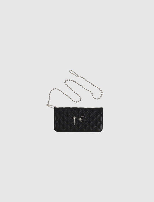 QUILTED LONG WALLET