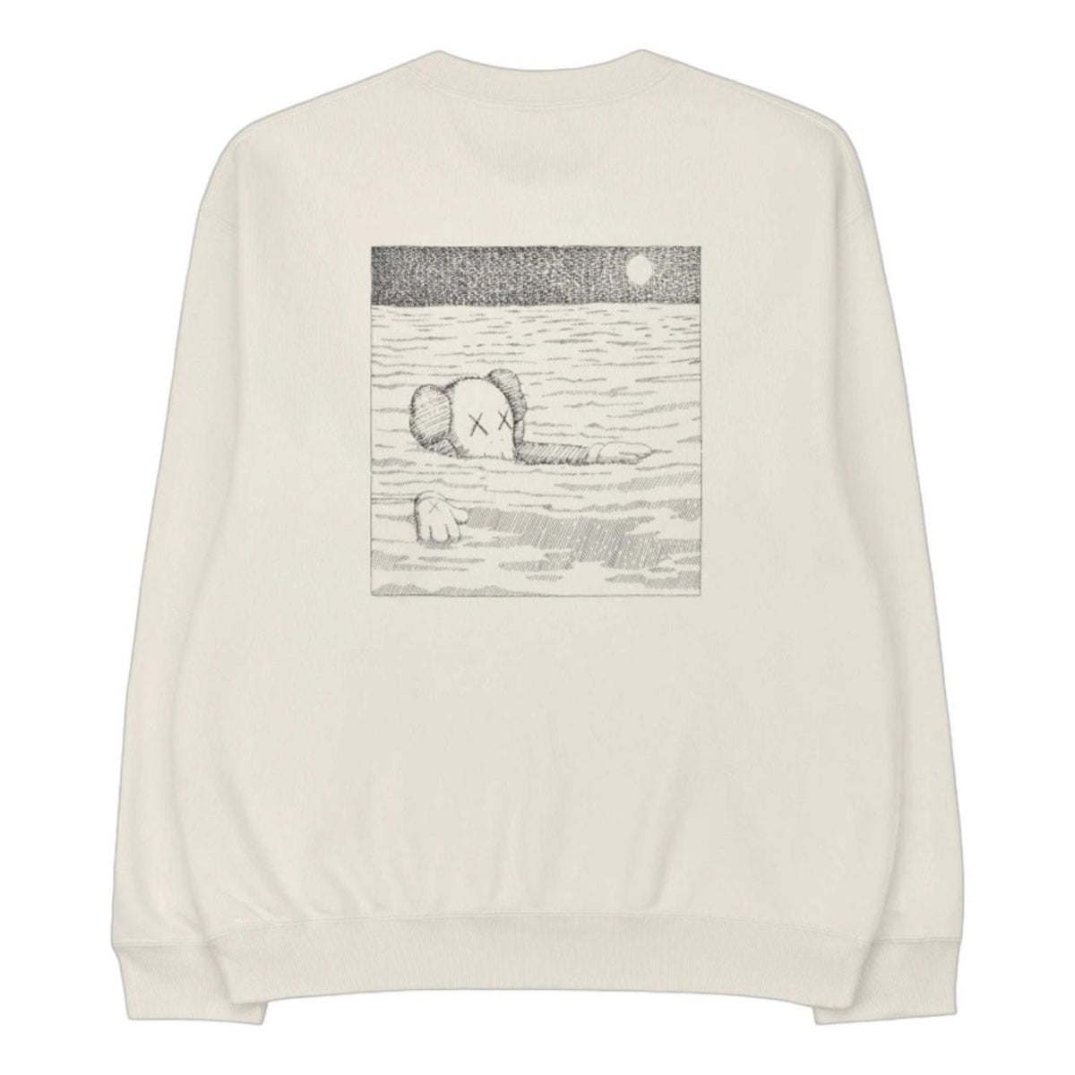 UNIQLO x KAWS Graphic Sweatshirt 'Beige' 467395-01