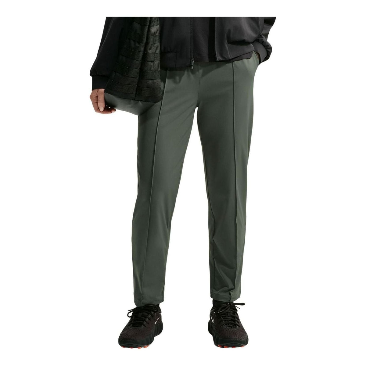 (WMNS) Nike 24.7 PerfectStretch Dri-FIT UV Protection High-Rise Tapered Pants 'Camo Green Outdoor Green' HM8844-303