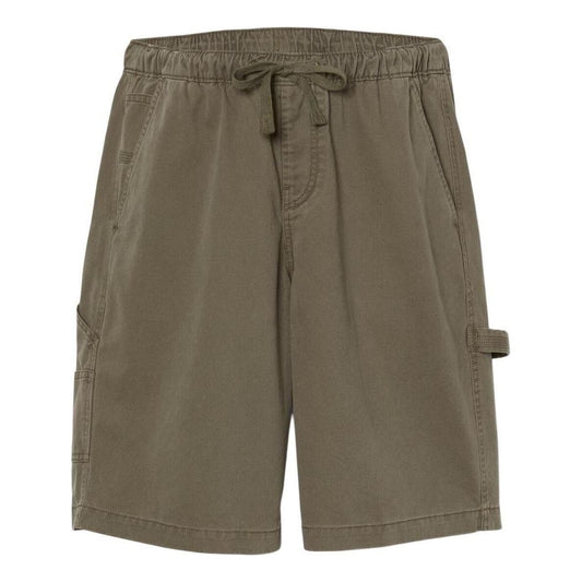 Timberland Washed Heavy Twill Carpenter Shorts 'Olive Green' A5TM7-A58