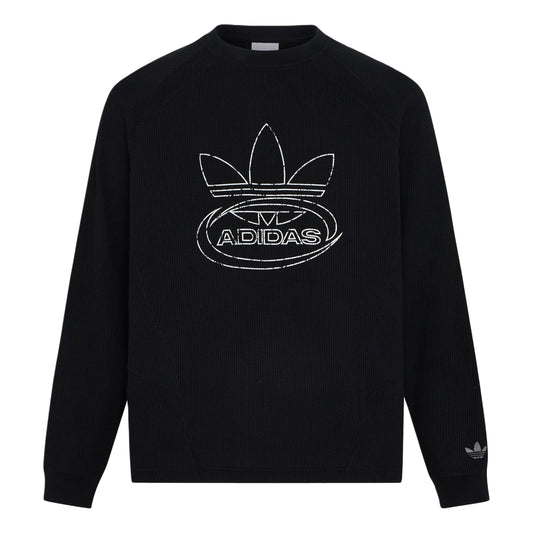 adidas Street M T-Shirt LS Asia Sizing 'Black' KX0821 - adidas Professional Edition