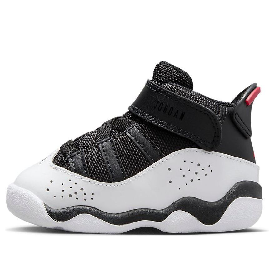 (TD) Air Jordan 6 Rings 'Black White' 323420-067