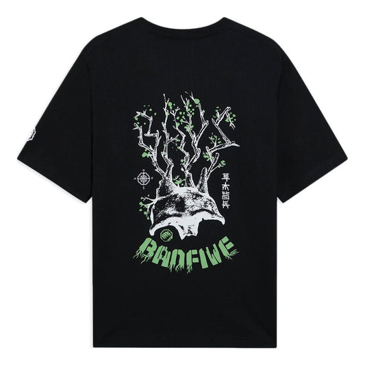 Li-Ning BadFive Graphic Loose Fit T-shirt 'Black' AHSS725-3