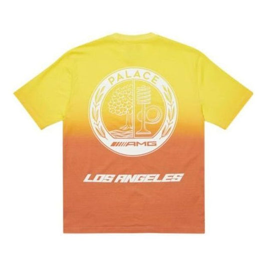 Palace X AMG 2.0 Los Angeles T-shirt 'Yellow' P22AMGTS002