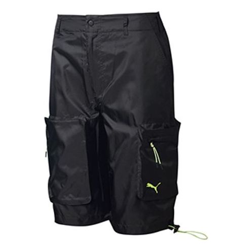 PUMA x Central Saint Martins Woven Shorts 'Black White' 597196-01