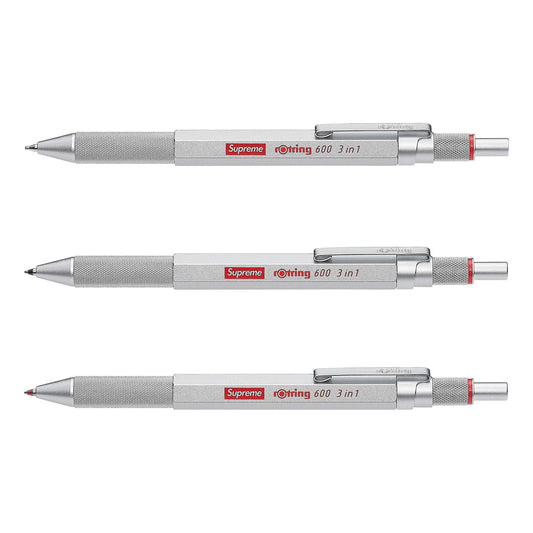 Supreme x rOtring 600 3-in-1 'Grey Red' ROTRING-600-3-IN-1