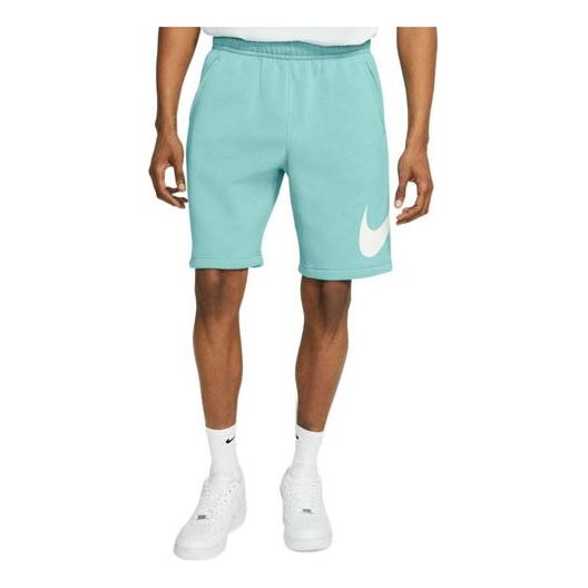 Men's Nike Logo Drawstring Athleisure Casual Sports Shorts Blue BV2721-382