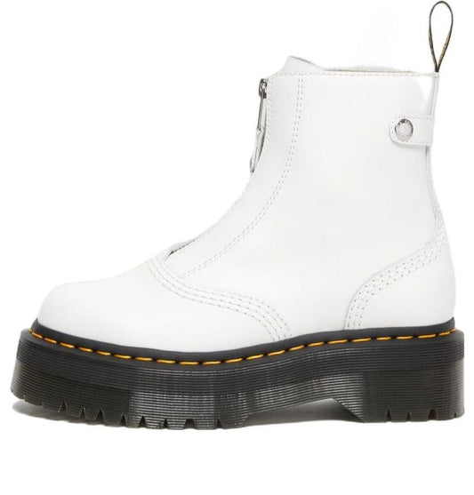 (WMNS) Dr. Martens Jetta Platform Boots 'White' 27656100