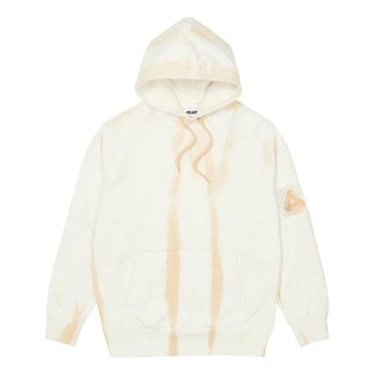 Palace Zebra Tie Dye Hoodie 'Sand' P22CS087