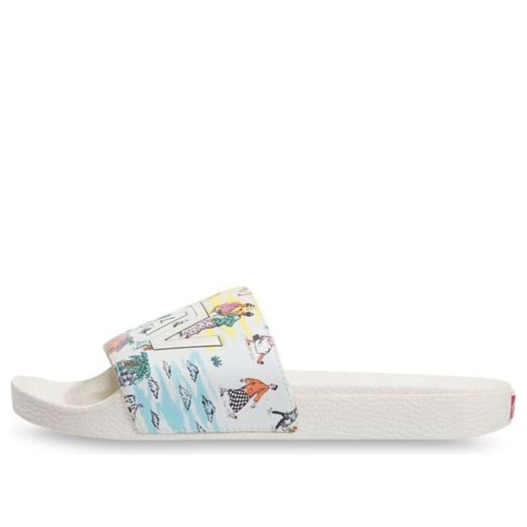 Vans Kide Slide-On White Slippers VN0004KIW94