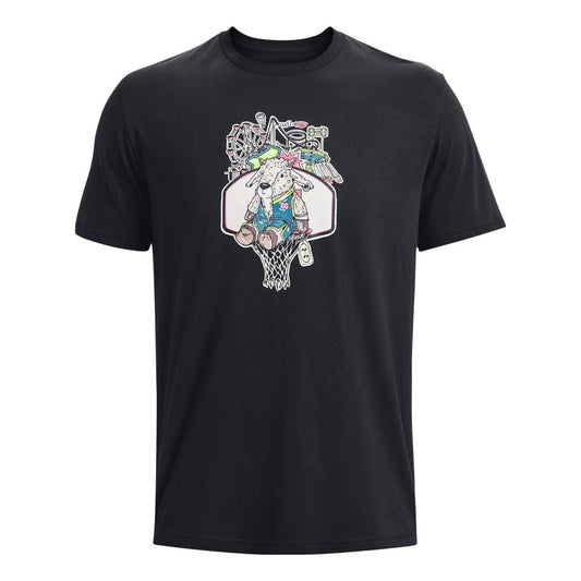 Under Armour Carnival Goat Short Sleeve T-shirt 'Black' 1377248-001