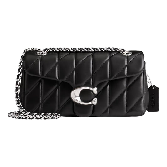 (WMNS) COACH Tabby Shoulder Bag 26 Quilted 'Black' CP150-LHBLK - COACH Professional Edition