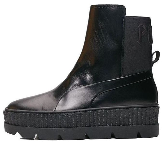 (WMNS) PUMA Chelsea Sneaker Boot x Fenty 'Black' 366266-03