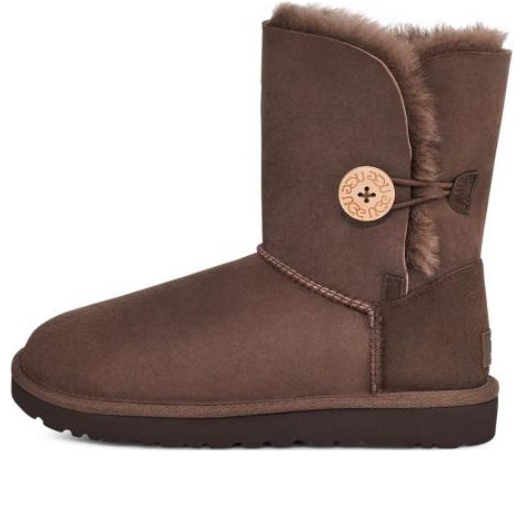 (WMNS) UGG Bailey Button II 'Brown' 1016226-BCDR