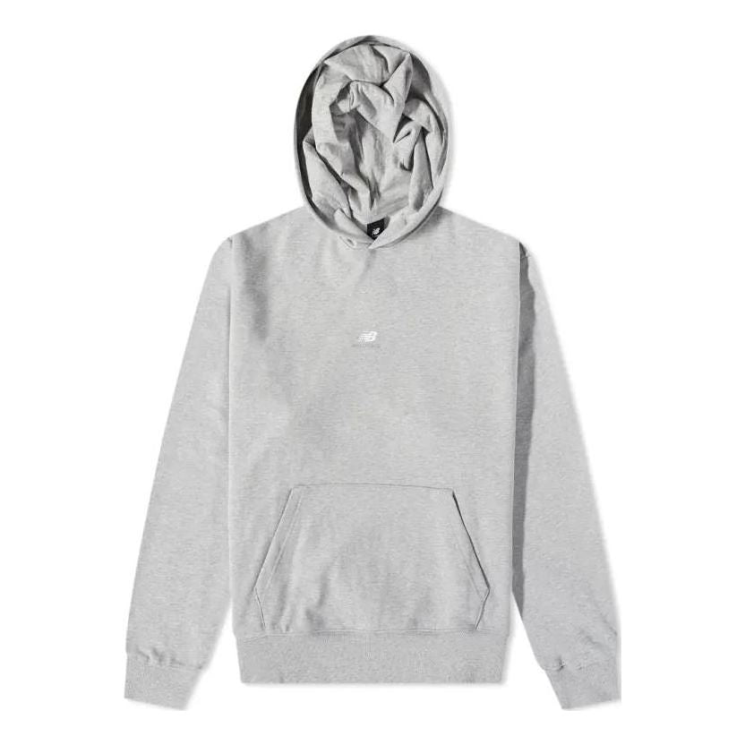 New Balance Athletics Remastered Graphic French Terry Hoodie Asia Sizing 'Athletic Grey' MT31502-AG