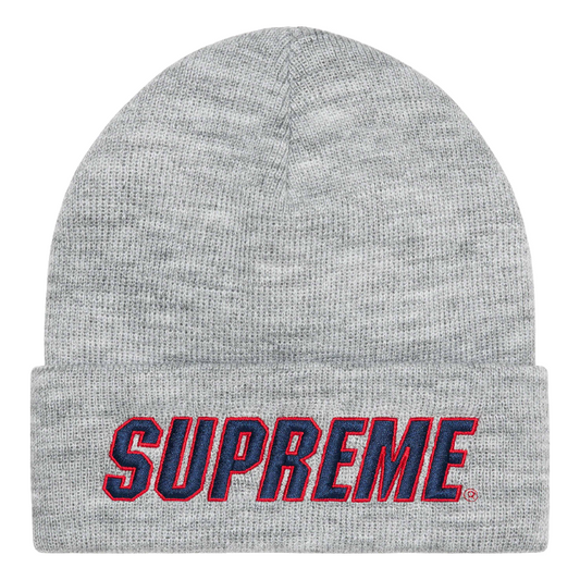 Supreme FW23 Week 10 Slant Beanie 'Grey' SUP-FW23-2415