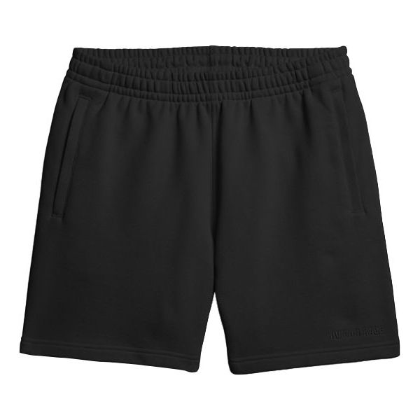 adidas x Pharrell Drawstring Lacing Shorts 'Black' GM1952