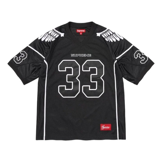 Supreme SS26 Wings Football Jersey 'Black' SUP-SS26-294-BLK